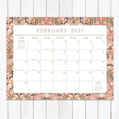 2027 TF Publishing Artisan Legacy 17 x 12 Monthly Desk or Wall Calendar, Multicolored (27-8502)