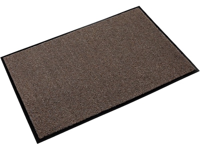 Crown Mats Rely-On Olefin Wiper Mat, 36 x 120, Walnut (GS 0310WA)