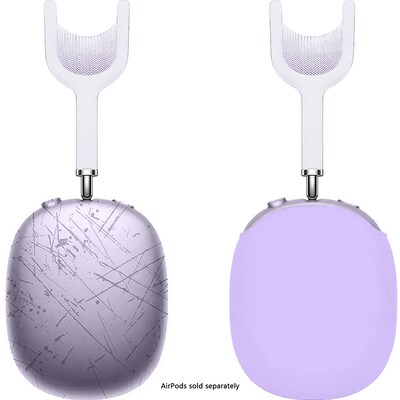 SaharaCase Liquid Silicone Cover Case for AirPods Max, Purple (HP00183)