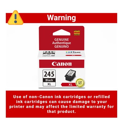 Canon PG-245 XL Black High Yield Ink Cartridge (8278B001)