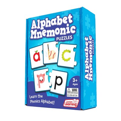 Junior Learning Alphabet Mnemonics Puzzle (JRL742)