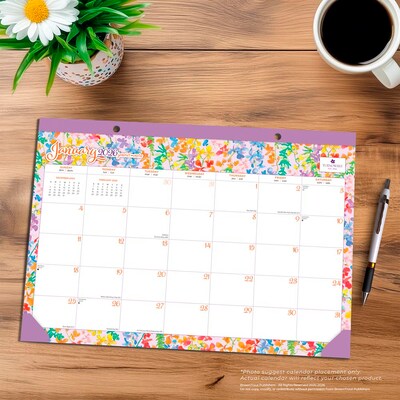2026 BrownTrout House of Turnowsky 17" x 12" Monthly Desk Pad Calendar (9798330701735)