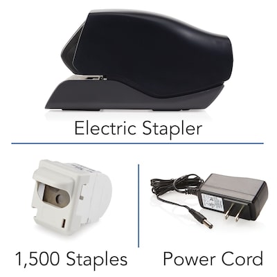 Swingline Electric Desktop Stapler, 25-Sheet Capacity, Staples Included, Black (50202)