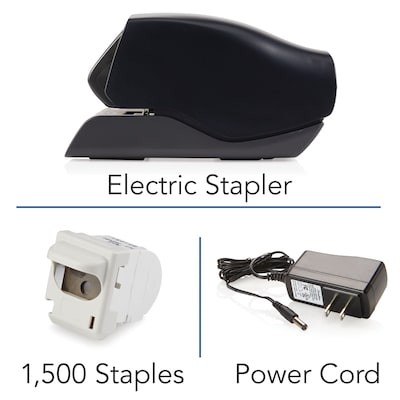 Swingline 502e Desktop Cartridge Electric Stapler, 20-Sheet Capacity, Black (50202)