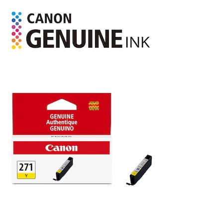 Canon 271 Yellow Standard Yield Ink Cartridge (0393C001)