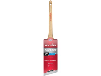 Wooster Brush ULTRA/PRO Firm 2" Nylon/Polyester Thin Angle Brush, 6/Box (0041810020)
