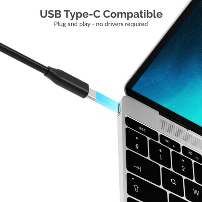 Sabrent 5-Port USB-C Hub, Black (HB-TC5P)