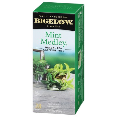 Bigelow Medley Mint Tea Bags, 28/Box (RCB003931)