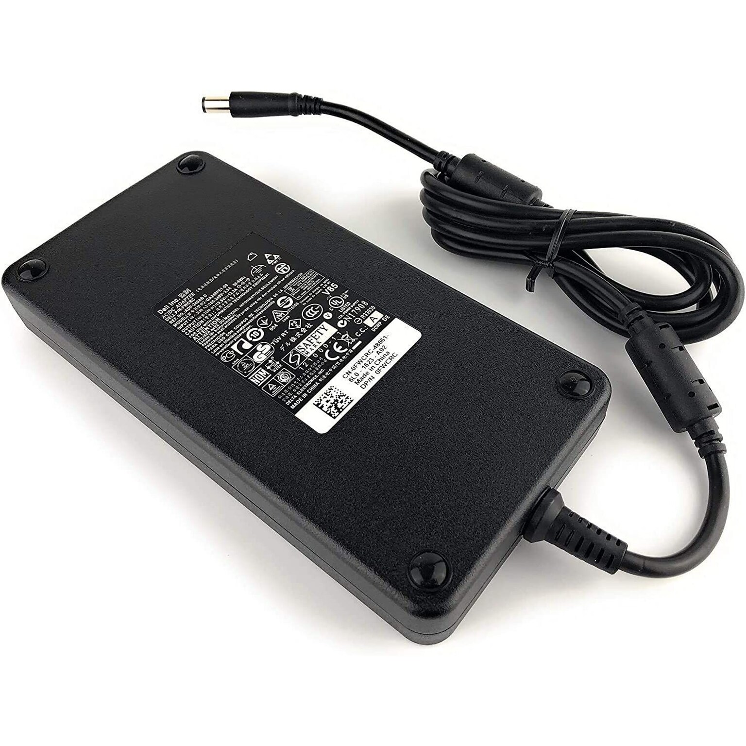 Dell 240W AC Adapter for Dell Precision, Alienware and Latitude Laptop, Black (469-4547)