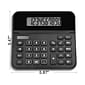 Staples 10-Digit Battery/Solar Powered Basic Calculator, Black (TR250/ST250-CC)