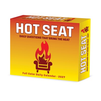 2027 Willow Creek Hot Seat Questions 5.4 x 6.2 Day-to-Day Calendar (63521)