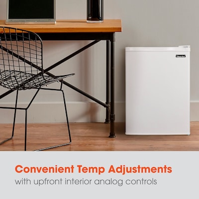 Magic Chef Reversible Door Refrigerator, 2.6 Cu. Ft., White (HMAR265WE)