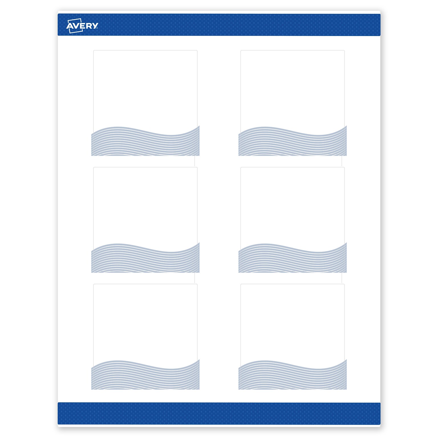 Avery Laser/Inkjet Square Multipurpose Labels, 3 x 3, White, 60/Pack (S00EV8)