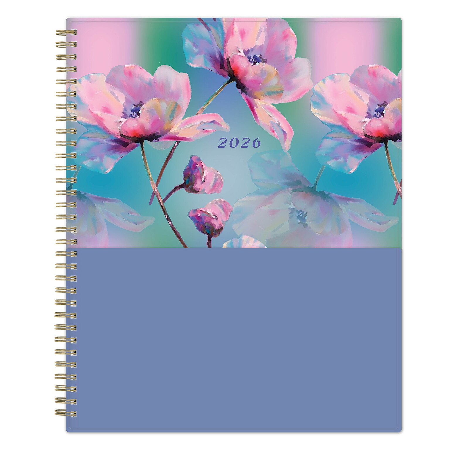2026 Blue Sky Dream 11 x 8.5 Weekly & Monthly Personal Organizer, Plastic Cover (154961)
