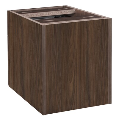 Regency Legacy Box File Pedestal Drawer Unit, Neo Walnut (LPBF22NW)