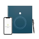 Rocketbook Wave Smart Reusable Notebook, 8.5 x 9.5, Dotted Ruled, 80 Pages, Blue (WAV-S-K-A)