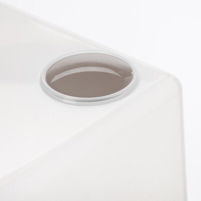 Iris Store & Slide 61 Qt. Latch Lid Storage Bin, Clear (270017/170294)