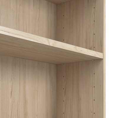 Bush Business Furniture Vista Tall 5 Shelf Bookcase, Natural Elm (VSB12479-Z)