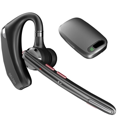 Delton 95X Wireless Noise Canceling MS Team Bluetooth Mono Earbud, Black (DHB95X)