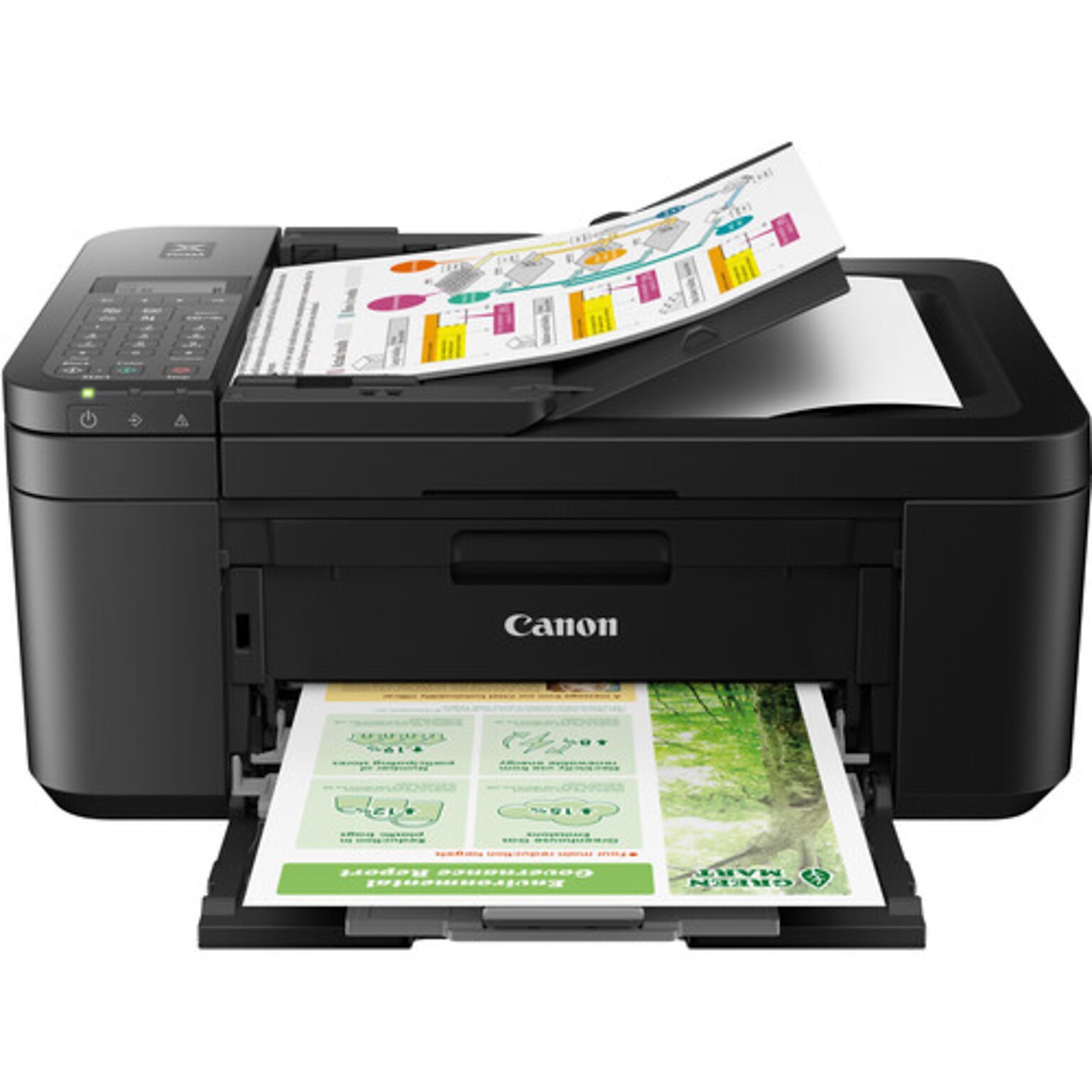 Canon PIXMA TR4720 Wireless Color Inkjet Printer, All-In-One, Print, Scan, Copy, Fax (21-MFP4)