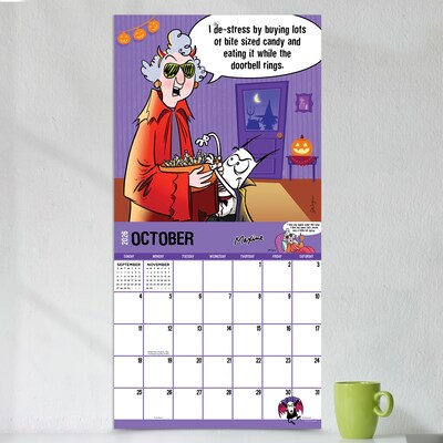 2026 TF Publishing Maxine 12" x 12" Monthly Wall Calendar (26-1110)
