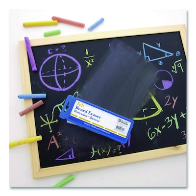 Bazic Whiteboard and Chalkboard Eraser, Felt, With Hanger (BAZ6005)