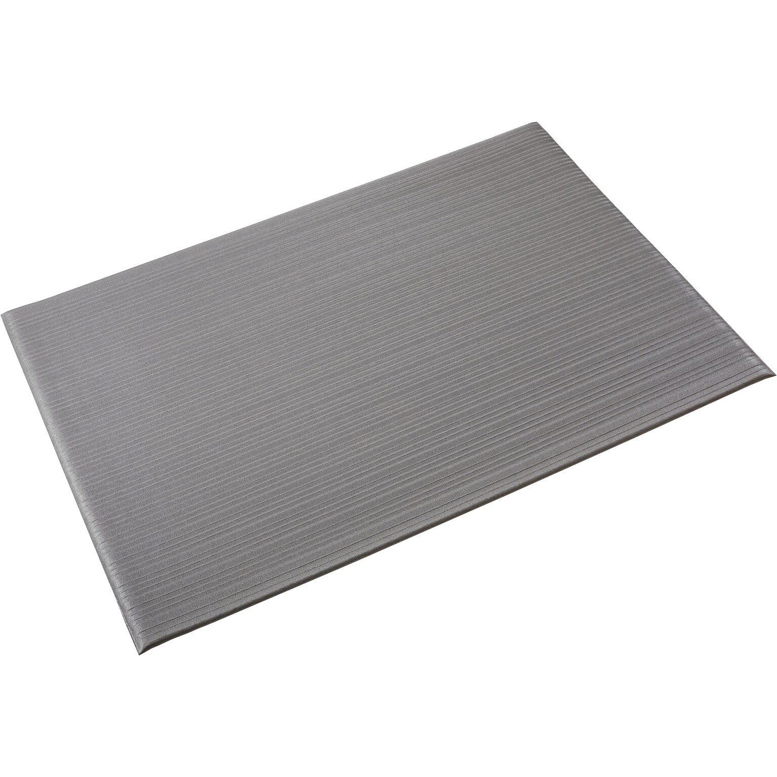 Crown Mats Tuff-Spun Foot-Lover Anti-Fatigue Mat, 36 x 144, Gray (FL 3612GY)