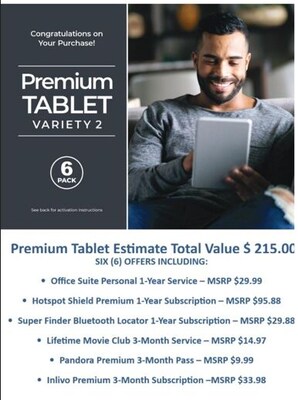 Linsay Octa Core 10.1" Tablet, 4GB RAM, 128GB Storage, Android 13, Bundled with Blue Keyboard, Application Pack, and Stylus Pen