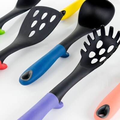 MegaChef Cooking Utensil Set, Assorted Colors, 7 Piece (937114416M)