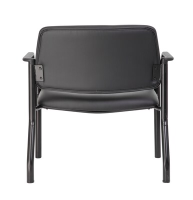 Boss Office Products Vinyl Guest Chair, Black (B9591AM-BK-500)