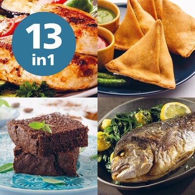 Philips 2000 6.5 Qt. Air fryer with Window, Black (NA23100)