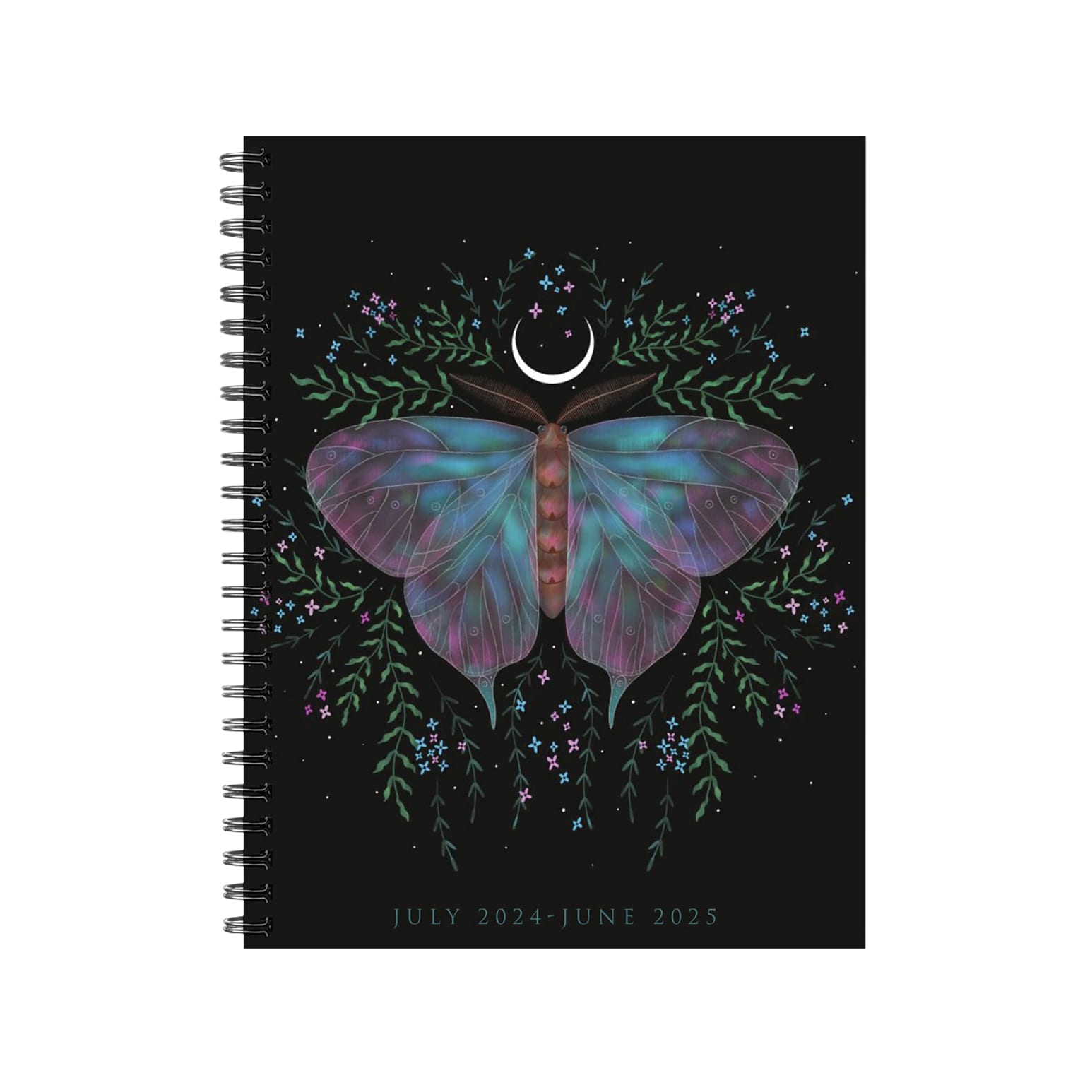 2024-2025 Willow Creek Mystic Butterfly 6.5 x 8.5 Academic Weekly & Monthly Planner, Paper Cover, Multicolor (47460)