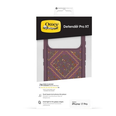 OtterBox Defender Series Pro XT MagSafe Compatible Phone Case for iPhone 17 Pro, Shock Absorbing, Dusk Reverie (77-98467)