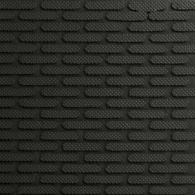 M + A Matting SuperScrape Commercial Scraper Entrance Floor Mat, 4 x 8, Black (5555048100)