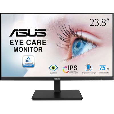 Asus 24 FHD 75 Hz IPS Monitor, Black (VA24DQSB)