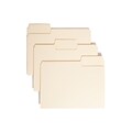 Smead SuperTab File Folder, 1/3-Cut Tab, Letter, Manila, 24/Pack (11920)