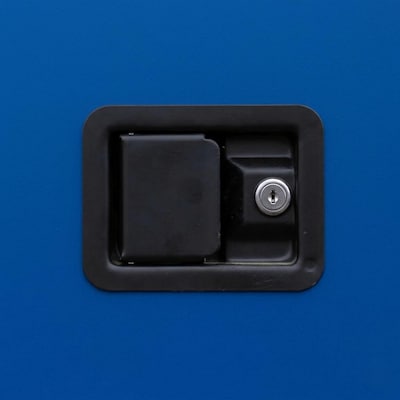 FireKing Flammable Liquids Storage Cabinet, 60 gal, Automatic Close, Blue (SC60-AC-B)