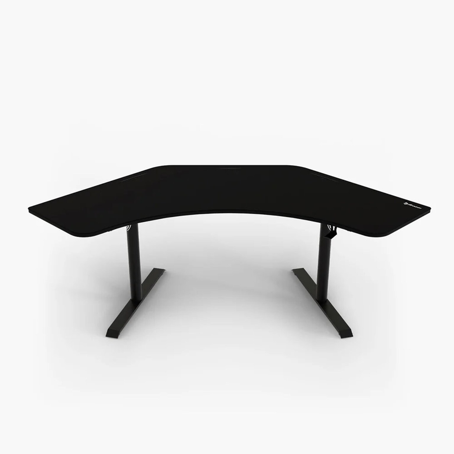 Arozzi Arena Angelo Corner Gaming Desk, Pure Black (ARENAANGELOPBKM)