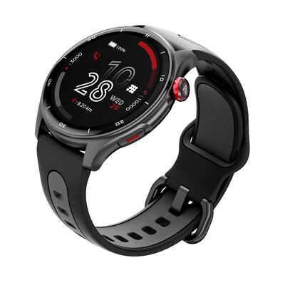 Cubitt AURA Pro Smartwatch, GPS, 36.32mm, Aluminum Case, Obsidian Black Sport Band (CT-AURAP1)