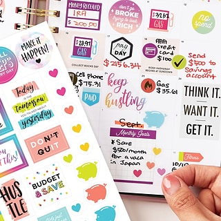 Avery Mom Planner Stickers Pack, 1,682 Stickers, Calendar Stickers,  Decorate Planners and Journals (6780)