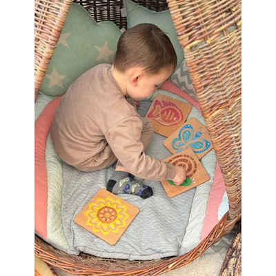 Yellow Door Sensory Calming Trails, Assorted Colors, 4/Set (YUS1240)