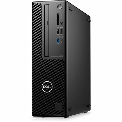 Dell Precision 3460 Desktop Computer, Intel Core i5-14600, 16GB RAM, 512GB SSD, Windows 11 Pro (395KN)