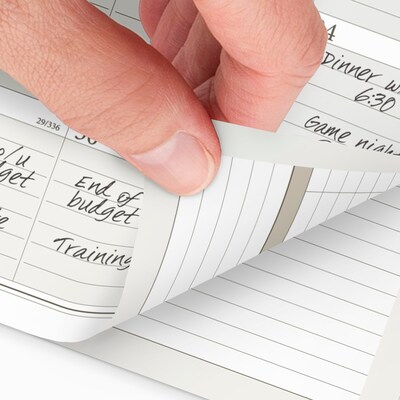 2026 AT-A-GLANCE 11" x 8.5" Daily & Monthly Planner Refill Pages, White/Brown (491-225-26)