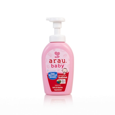 Arau Baby Foam Bottle Wash, Unscented, 16.09 oz., 4/Pack (AFG-4003-CASE)