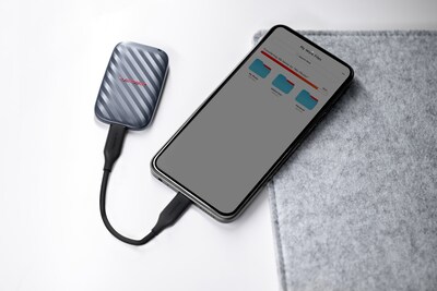SanDisk 500GB USB-C Portable Drive (SDSSDE10-500G-G25)