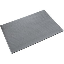 Crown Mats Comfort-King Anti-Fatigue Mat, 36 x 144, Steel Gray (CK 0312GY)