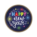 Creative Converting New Years Eve Paper Plate, Multicolor, 24/Pack (DTC367018DPLT)