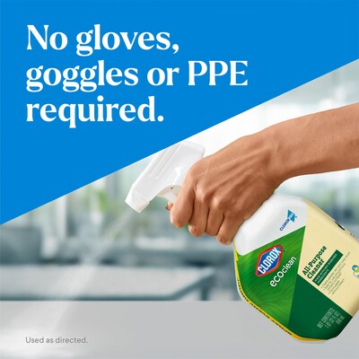 CloroxPro Clorox EcoClean All Purpose Cleaner Degreaser Spray Bottle, 32 fl. oz. (60276)