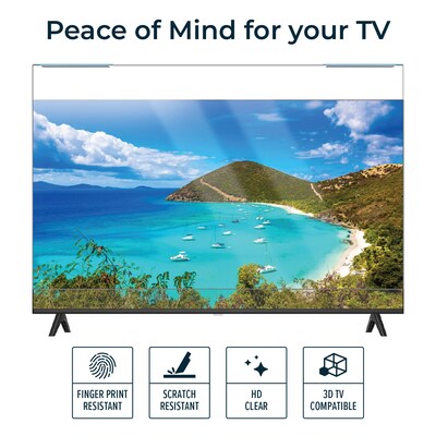 SaharaCase ZeroDamage 50" TV Screen Protector, Clear (ZD-TV-CL-50)