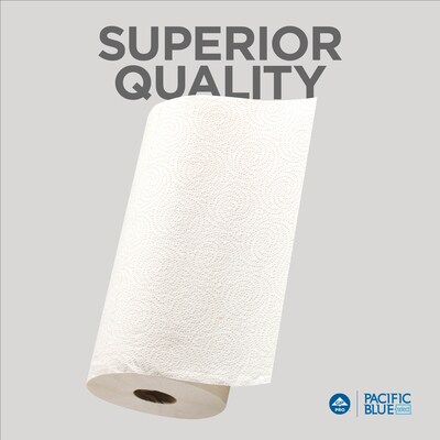 Pacific Blue Select Jumbo Paper Towels, 2-ply, 250 Sheets/Roll, 12 Rolls/Pack (27700)